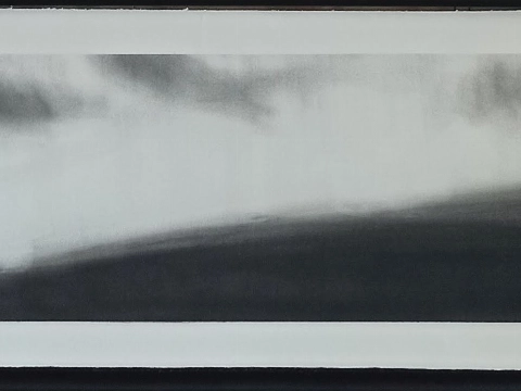 Tekenaar John Posthumus exposeert in het Douanehuisje