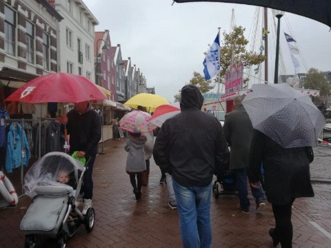 Geen kraampjes vandaag op de Furieade