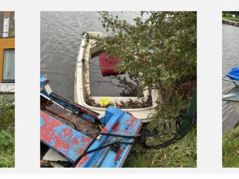 Eigenaren van weesboten gezocht