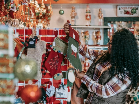 Kerstmarkt voor het Prinses Maxima Centrum