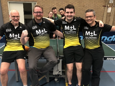 Tafeltennissers TOG nu al kampioen!