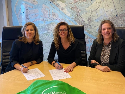 Turnfaciliteit voor Gymnastiekvereniging Maassluis in sportzaal Wilgenrijk