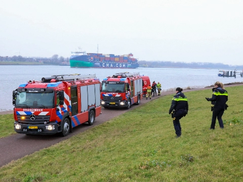 Hulpdiensten in actie na aantreffen fiets langs het Scheur