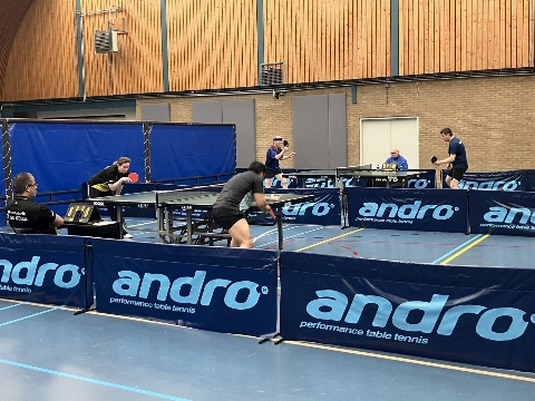 Spannende kampioensstrijd voor tafeltennissers TOG