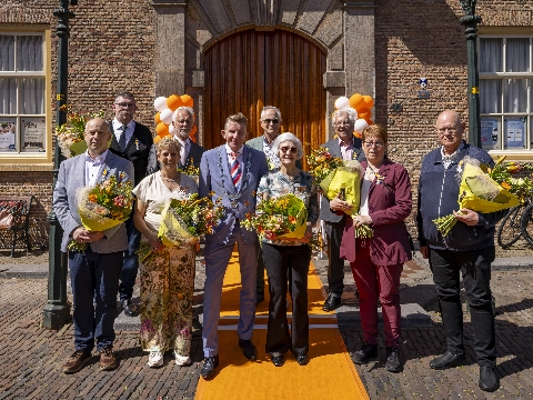 Lintjesregen: deze Maassluizers kregen een koninklijke onderscheiding