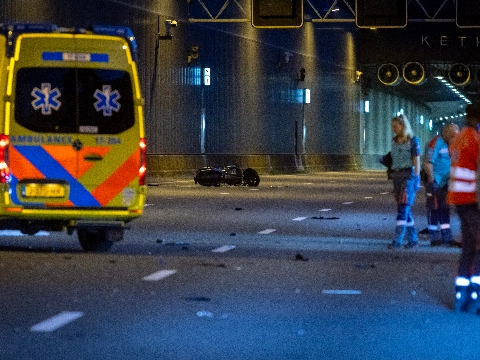 Motorrijder overleden bij ernstig ongeval op A4