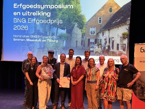 Gemeente Maassluis grijpt naast BNG Erfgoedprijs 2026