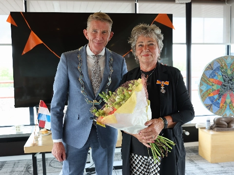 Koninklijke onderscheiding voor Yvonne Boeckx-van Hamburg