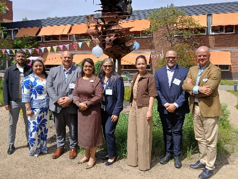 Delegatie uit Curaçao op werkbezoek bij Argos Zorggroep