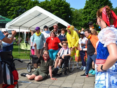 Sport en Speldag voor mensen met een beperking