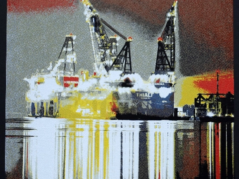 Frans Vonk exposeert bij Kunstuitleen Maassluis