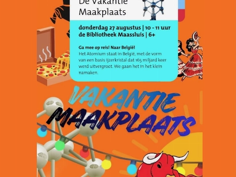 Maak een Atomium op de Vakantie Maakplaats