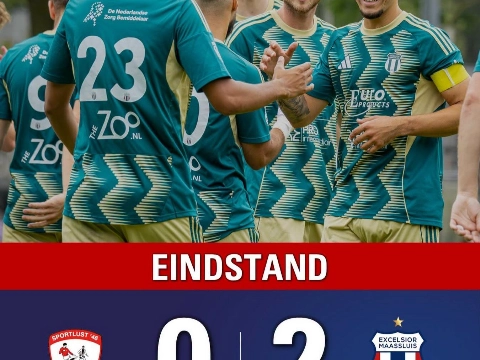 Excelsior Maassluis bereikt hoofdtoernooi KNVB-beker