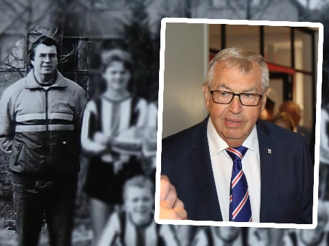 Excelsior Maassluis neemt afscheid van clubman Wim Clausing