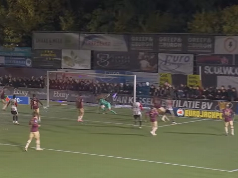 Excelsior Maassluis houdt Heerenveen lang tegen bij afscheid Ringeling