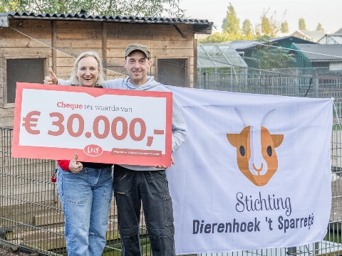 Dierenhoek ’t Sparretje krijgt 30.000 euro voor opknapbeurt drie locaties