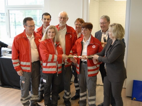 Nieuwe pand Rode Kruis geopend