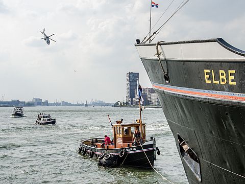 Eerste Maassluise schepen naar Wereldhavendagen
