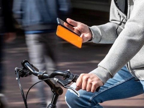 Niet meer appen, bellen en 'Insta'... op de fiets