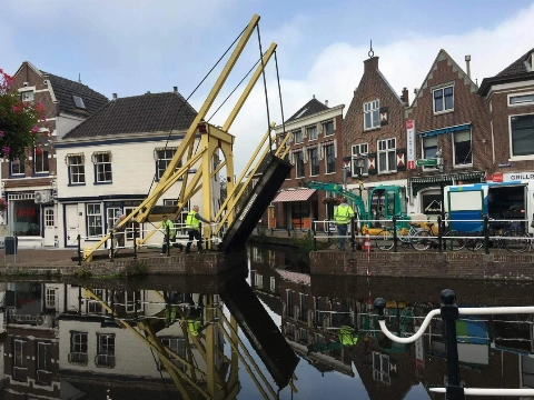 Fortegrachtbrug langer buiten gebruik