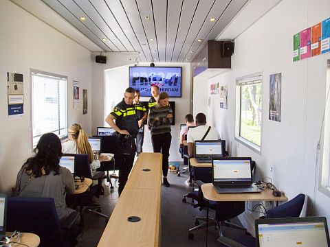 Media Lab voor publieksvoorlichting politie