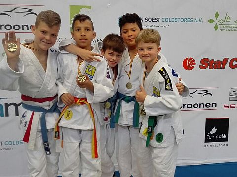 Twee keer winst voor judoka's SI Schiedam bij Soevereincup