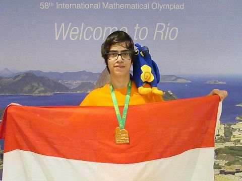 Goud op Wiskunde Olympiade voor leerling stedelijk