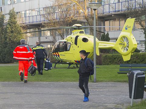 Traumaheli in Oost