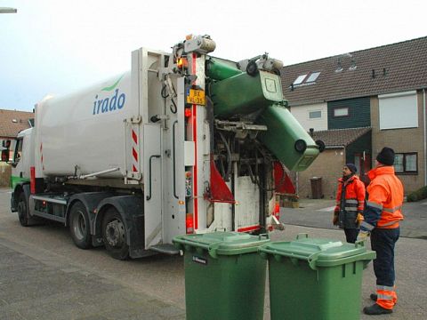 Irado leegt gft-container weer elke twee weken