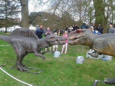 Dinosauriërs in het Beatrixpark