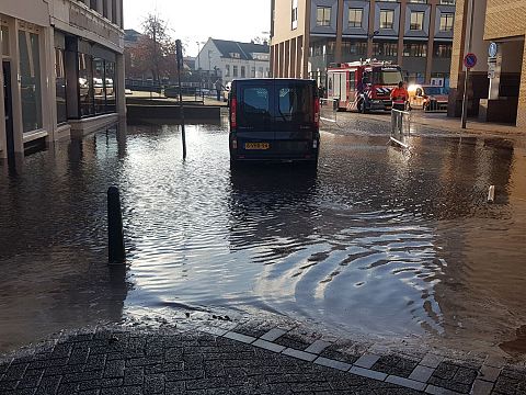 Watervloed in Emmastraat