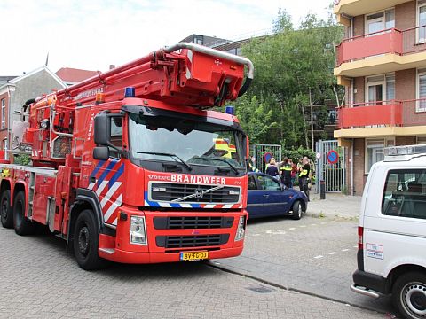 Brand in woning aan Sint Liduinahof