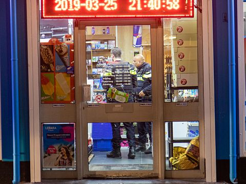 Poolse supermarkt overvallen