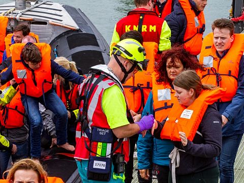 Livex: oefening met evacuatie van honderden ferrypassagiers