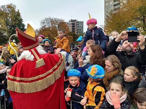 Sinterklaas is in Schiedam