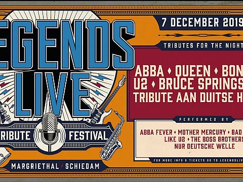 Legends Live: nieuw spectaculair tributefestival