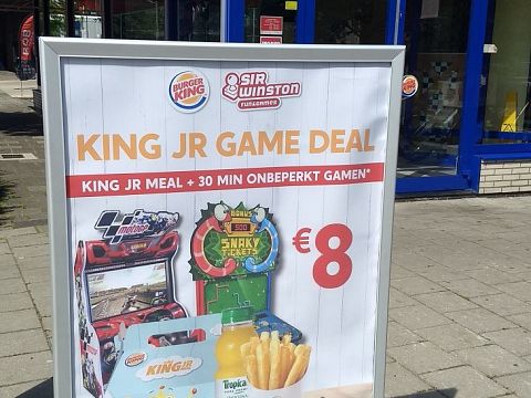 Sir Winston en Burger King werken samen