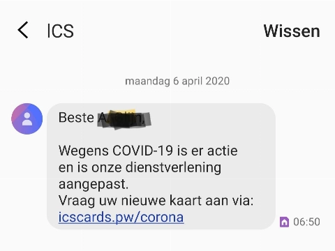 Politie: oplichters misbruiken Coronacrisis
