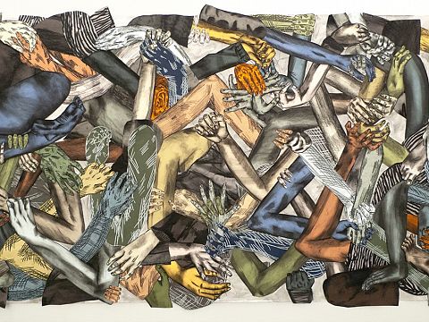 Stedelijk Museum koopt getekende collage over seksueel geweld