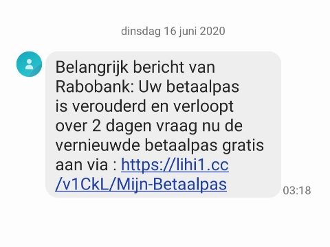 Trap er niet in!