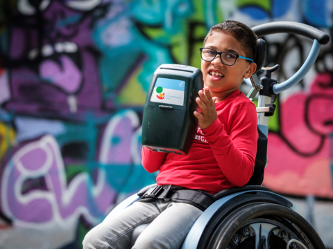Digitale collecte voor kinderen met een handicap