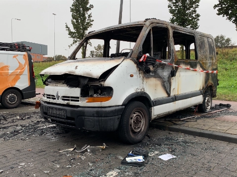 Weinig over van uitgebrande bus