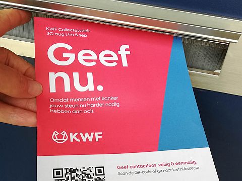 KWF-collecte via code in Hof van Spaland