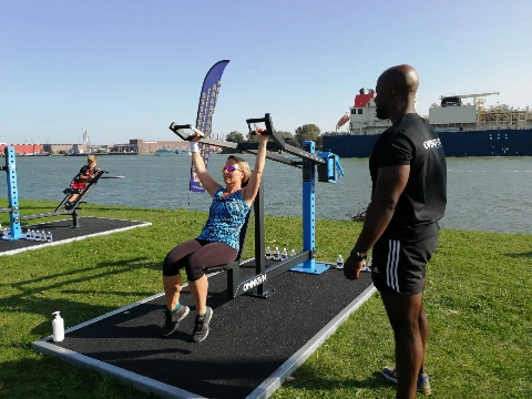 Fitnessen in de open lucht