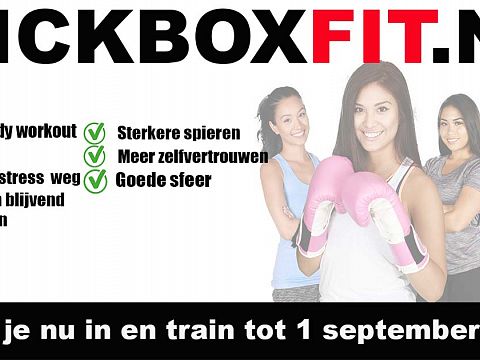 Kickboxfit is de snel groeiende sport van Nederland