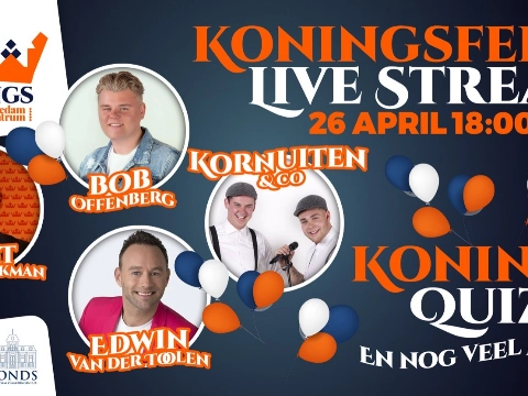 Koningsdag klein knalfeest