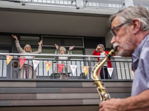 Inwoners Schiedam houden activiteiten op Burendag