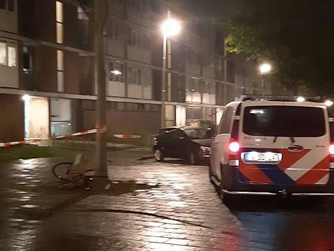 Drie explosies in Rotterdam
