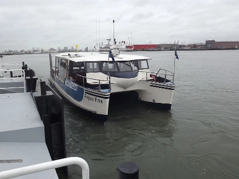 Grote watertaxi wordt vervanger van waterbus