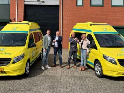 Fonds maakt nieuwe ambulances mede mogelijk